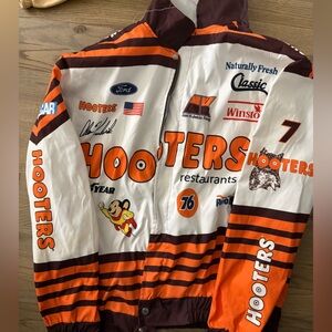 Vintage Hooters Race car Jacket